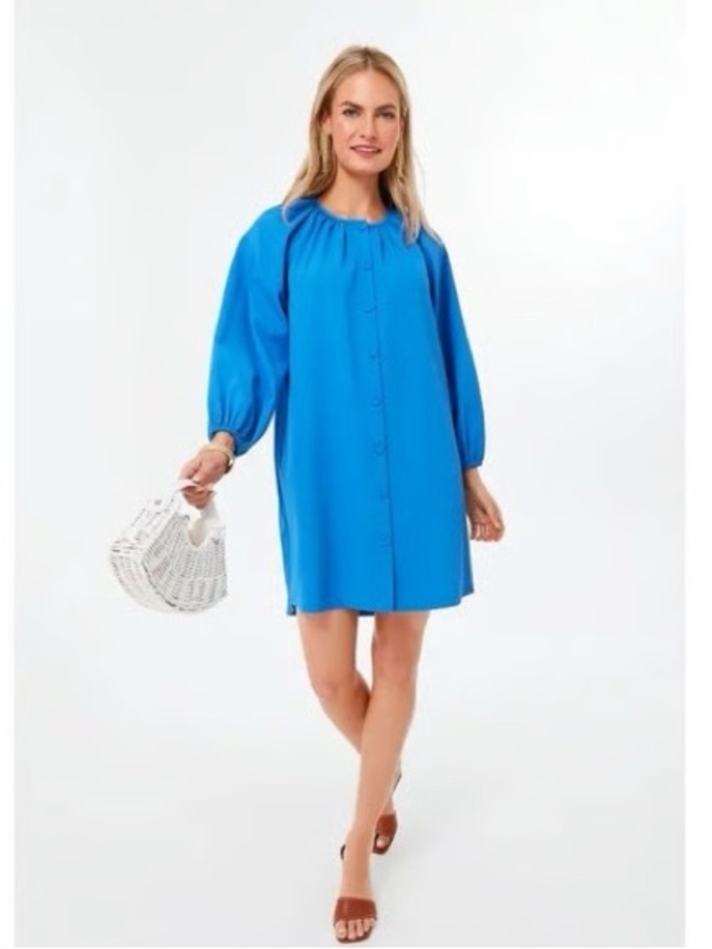 Pomander Place Palmetto Clarke Dress in Blue Size XS